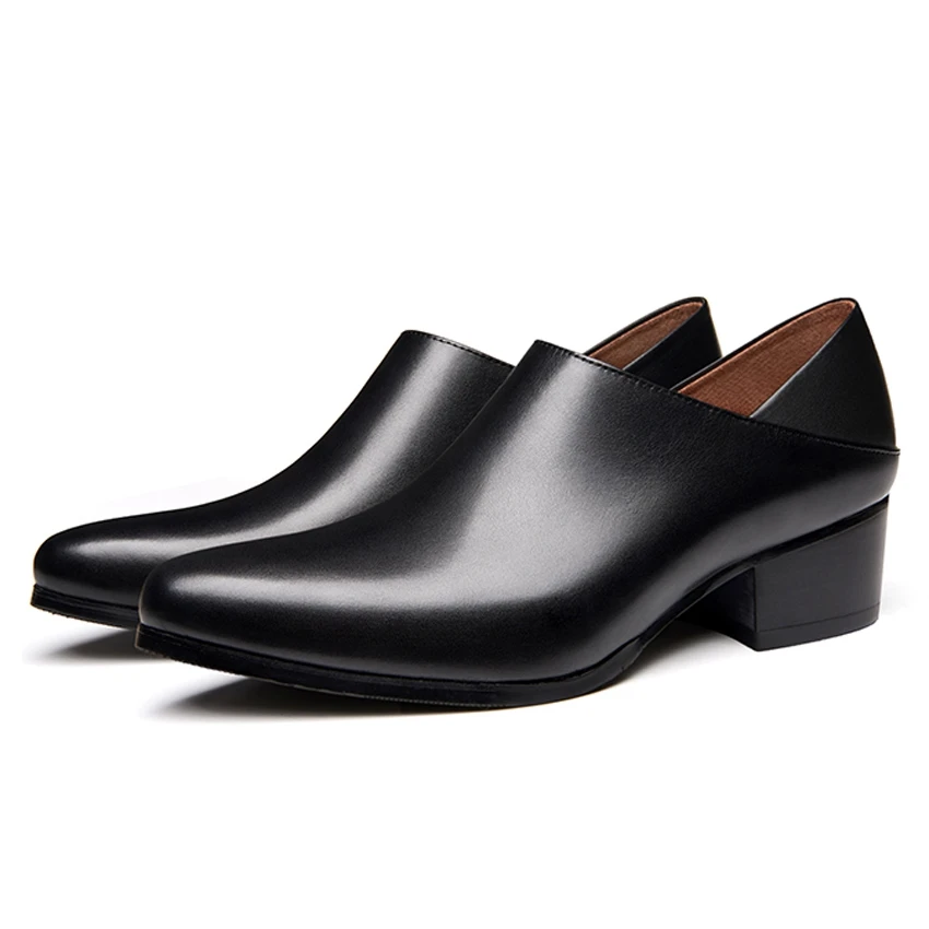 Лидер продаж официальная костюмная обувь из натуральной кожи Мужская без