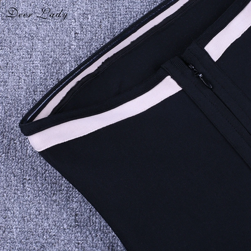 

Deer Lady Summer Bandage Dress 2019 New Arrivals Club Strapless Bandage Dress Bodycon Sexy Women HL Bandage Dress Mini Party