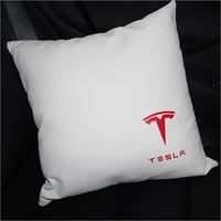 2021 new car pillow neck lumbar back cushion pillow lumbar support office home seat for tesla model s model x model 3 model y