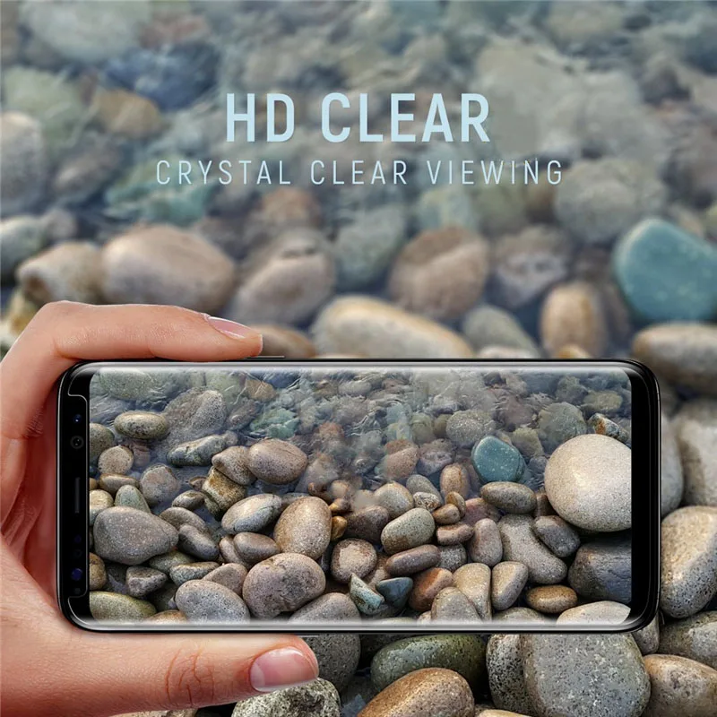 Защитное стекло с изогнутыми краями для Samsung Galaxy S8 S9 Plus Note 9 8 Note8 Note9 S 9|glass for samsung|screen
