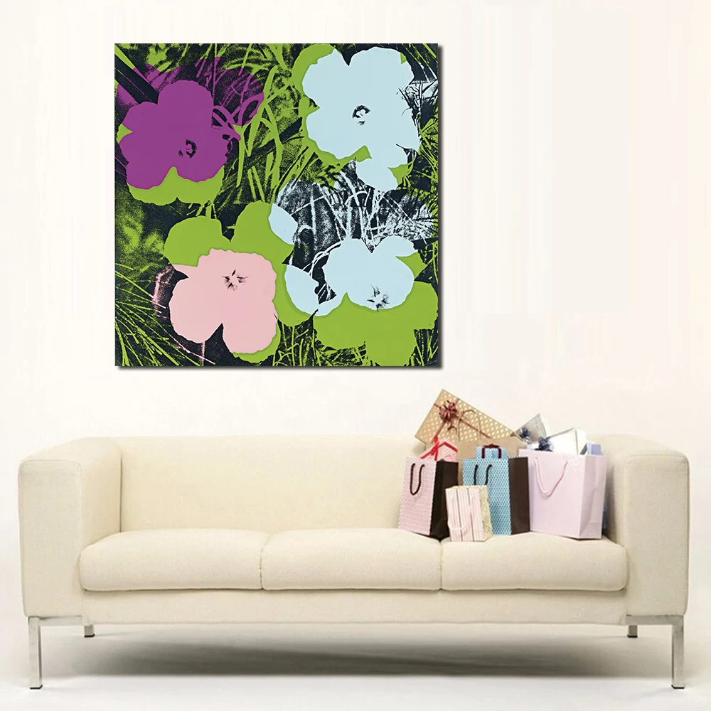 Картина маслом JQHYART с изображением Warhol холст для домашнего декора настенные