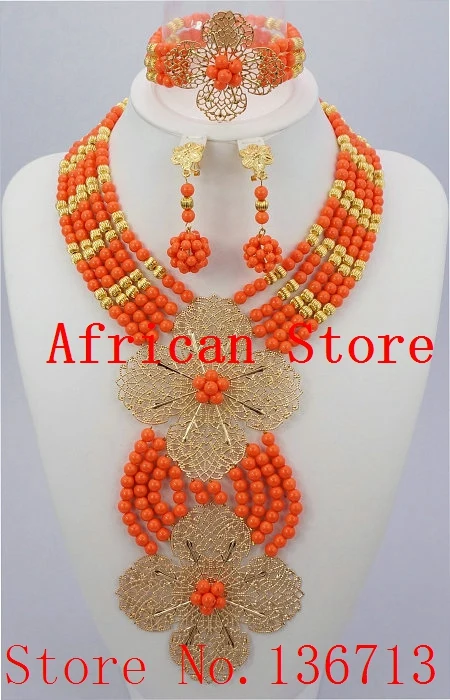 

Hot 2015 Red Nigerian Wedding African Beads Jewelry Set Dubai Set Bridal Jewelry Neckalce Sets Free ShippingTT102-13