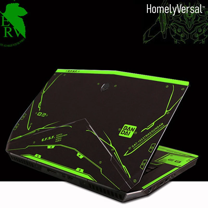KH тетрадь наклейка для Alienware 17r4 глаз трекер 15 R3 r2 M18 чехол компьютера защитная пленка 1" 17R5 18R3 13R1R3 полное покрытие