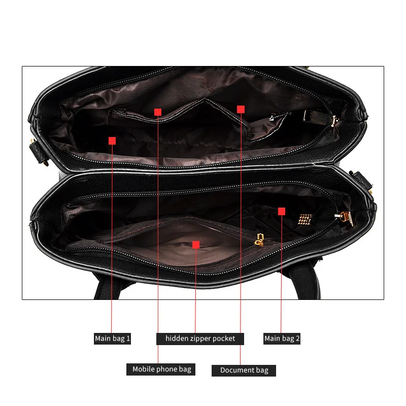 HerMerce Bolsa Feminina женская сумка Для женщин кожа Сумки известных брендов кисточкой