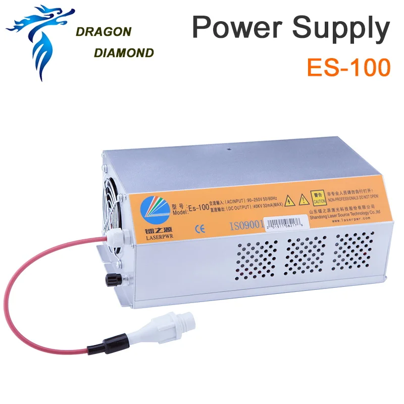 Блок питания для лазерной резки и гравировки DRAGON DIAMOND CO2 ES100 EFR 100 Вт|efr laser|efr co2 laser