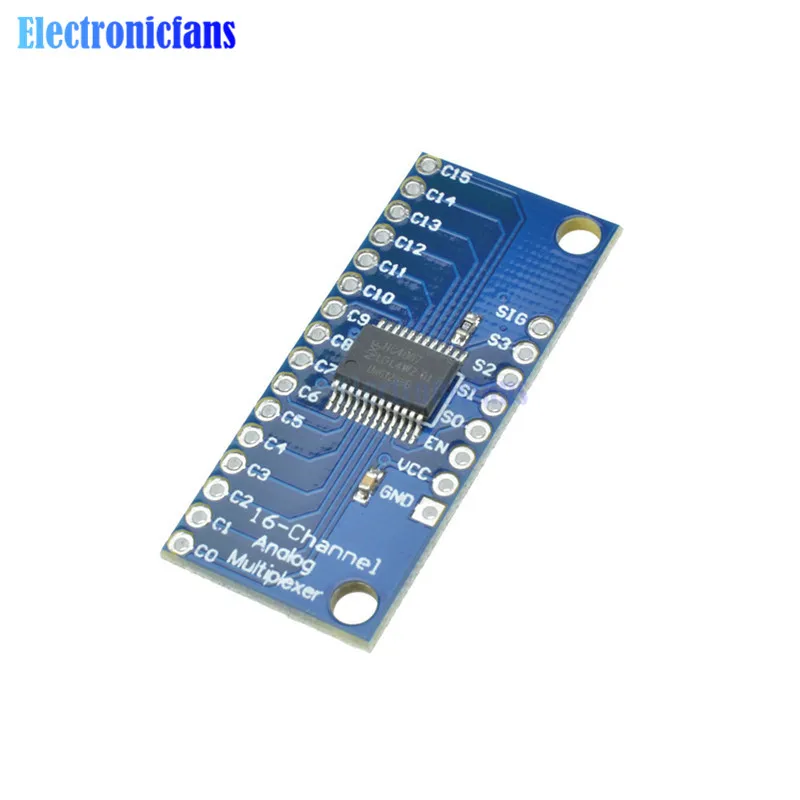 16 канальная аналоговая цифровая коммутационная плата CD74HC4067 точный модуль для