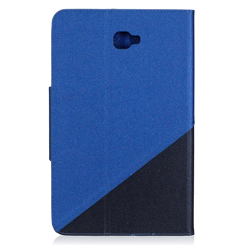 Флип PU Кожаные кожа чехлы на Samsung Galaxy Tab A 10.1() T580 T585 планшета чехла двухцветный карты Бумажник кожаный планшет Обложка самсунг галакси Tab A 10.1() Складной чехол-книжка случае случаи сумка