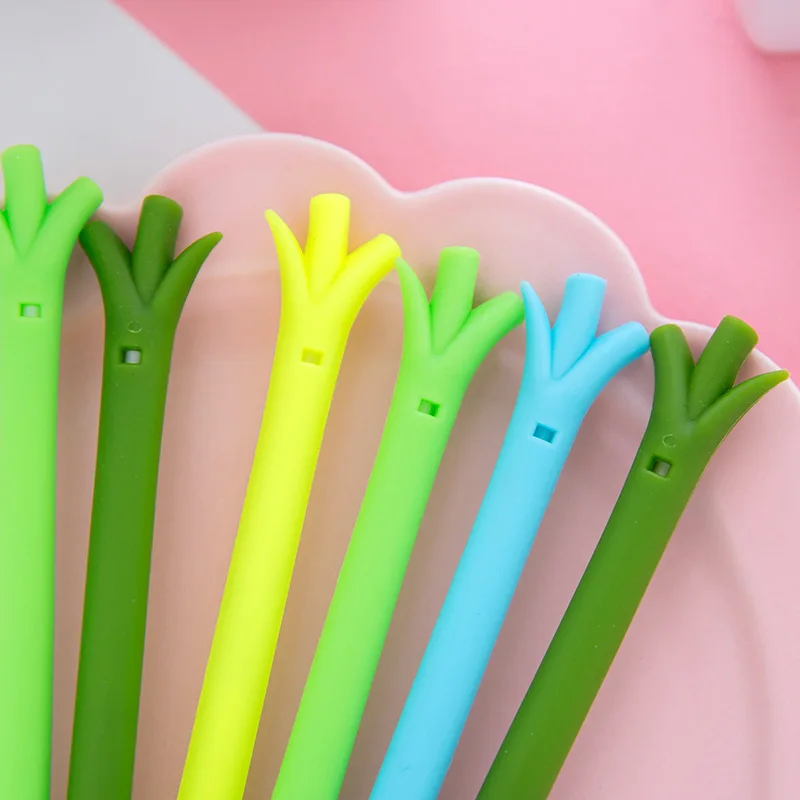 Бесплатная доставка! 1 партия = 40 шт.! Зеленые Мягкие силиконовые гелевые