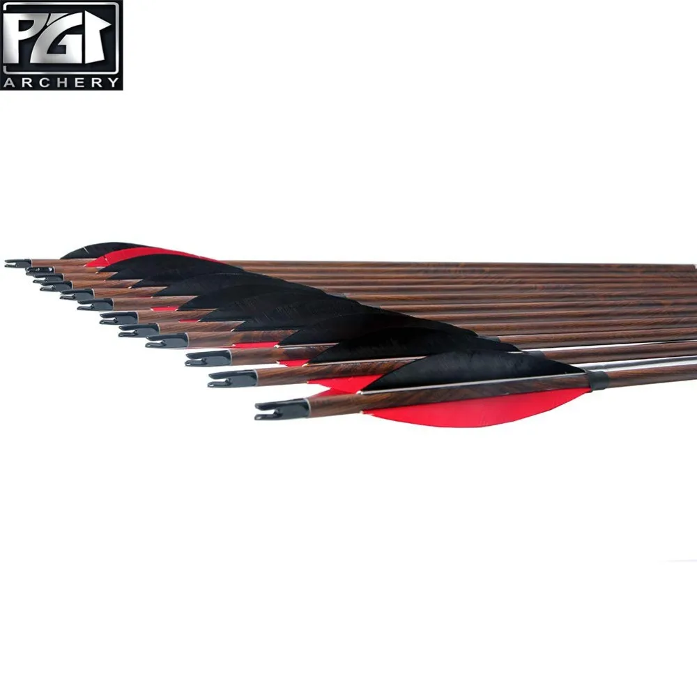 PG1ARCHERY карбоновые стрелы для стрельбы из лука охотничья стрела Saubuckel & legolas форма
