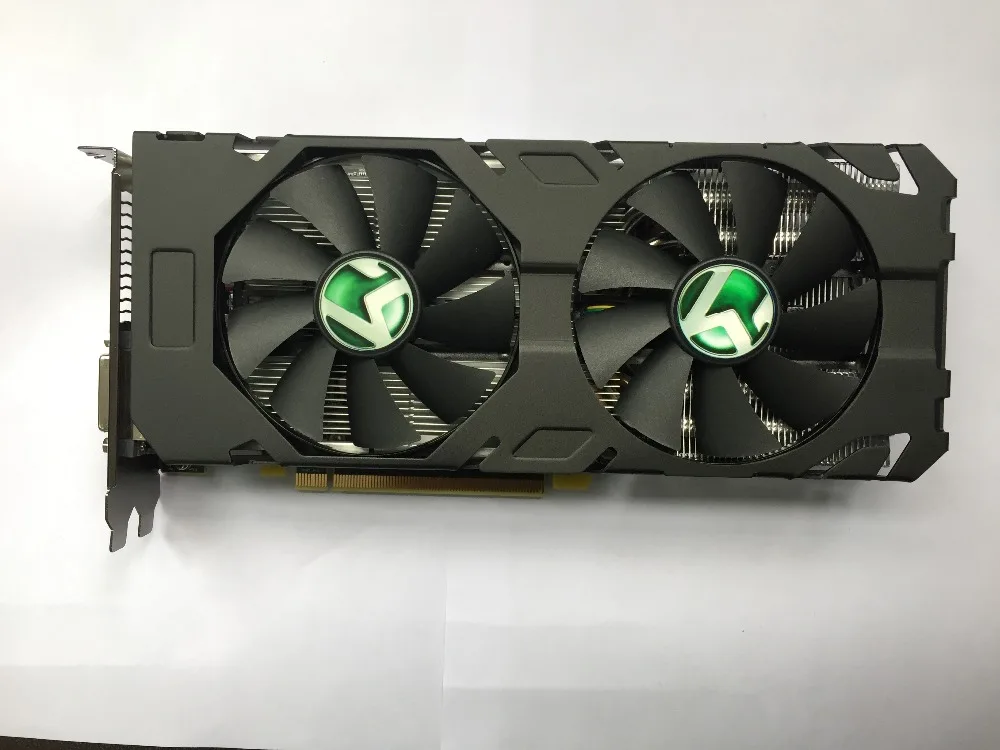 MAXSUN RX580 видео карты 1257 1340 мГц 8 ГБ GDDR5 185 Вт 8000 Графика HDMI + DP DVI для настольной