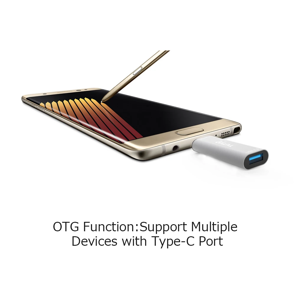 TUTUO [Type-C V15] USB-C Male to USB-A 3.0 Female Adapter SD/TF Card Reader Universal OTG Connector for MacBook/Phones (Silver) | Мобильные