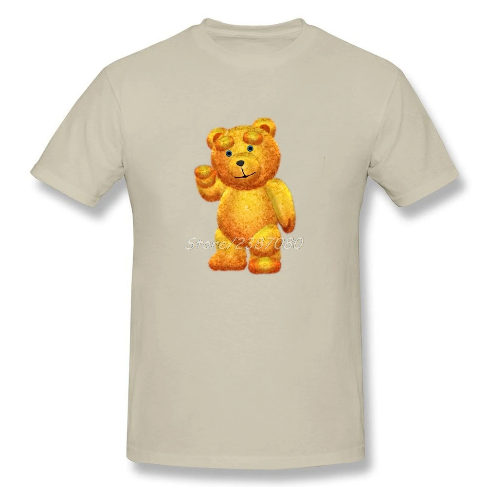 Популярная футболка Lazzy Teddy bear Kpop хлопковые футболки 3XL с коротким рукавом для
