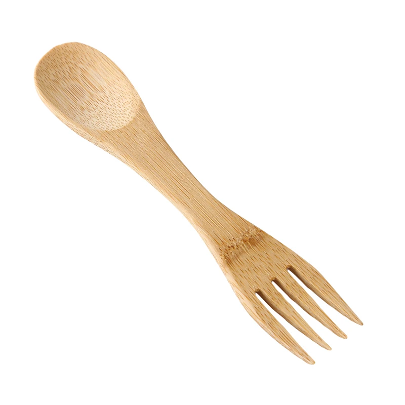 Многофункциональная деревянная ложка набор вилок совок кофейная посуда