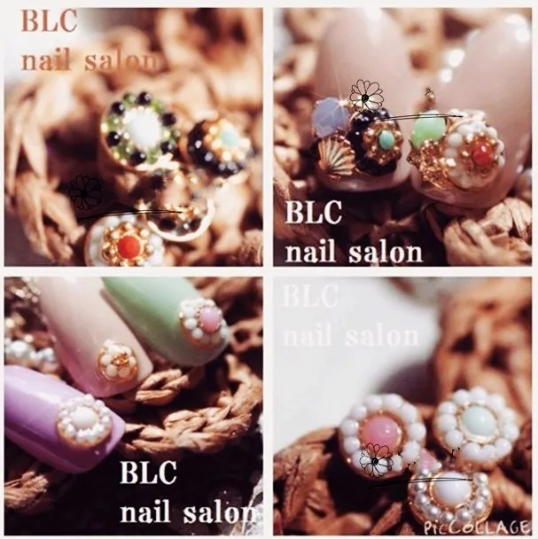 1.5g/Box Japan Korea Sweet Candy Color Resin Ball Beads Metal Alloy Nail Art Decorations 3D Stickers Tool for Manicure | Красота и