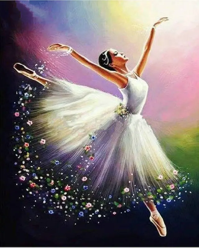 5d алмазная вышивка балерина девушка алмазное искусство Вышивка крестом diy
