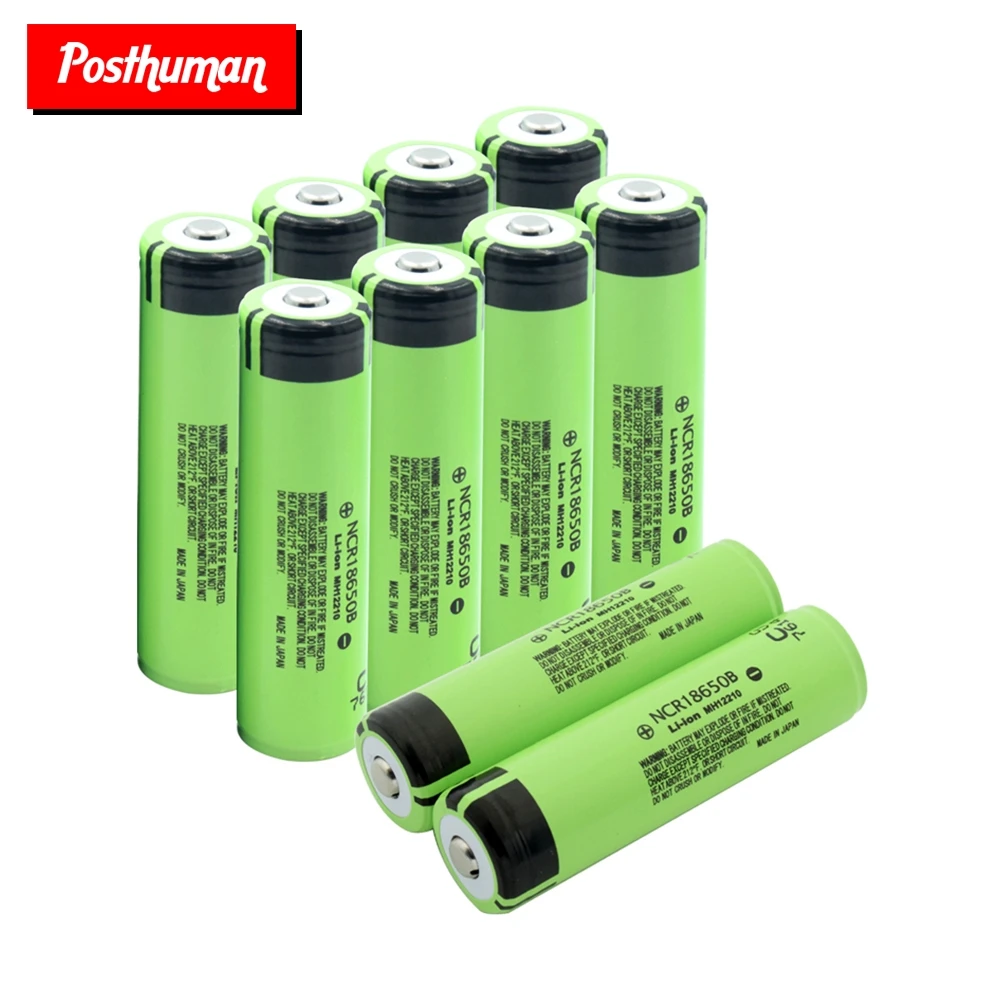 Высокая дренажная 20A NCR 18650B литиевая батарея 3400mAh литий-ионная аккумуляторная батарея PCB защищена для Vape игрушка налобный фонарь