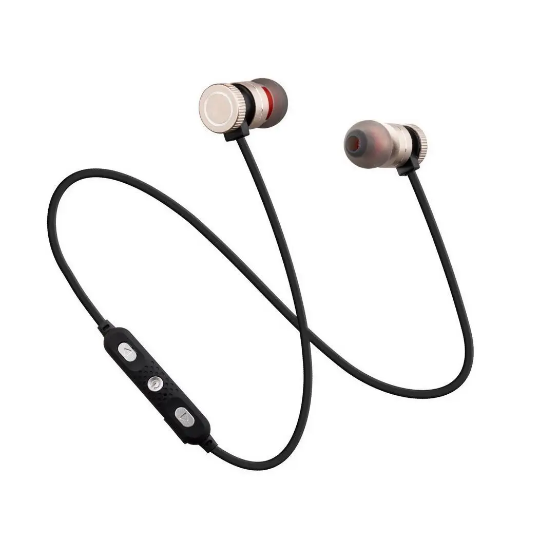 Магнитная музыка Bluetooth 4 2 наушники для спорта бега Беспроводная bluetooth-гарнитура с