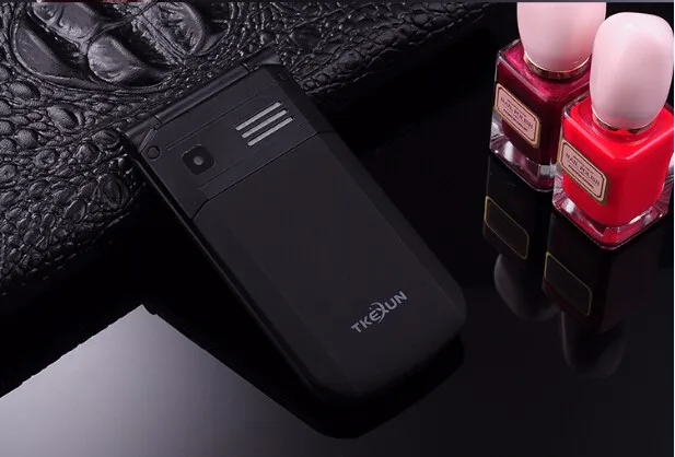 Большая клавиатура флип металла телефон для пожилых людей TKEXUN G9000 G3/громкий звук