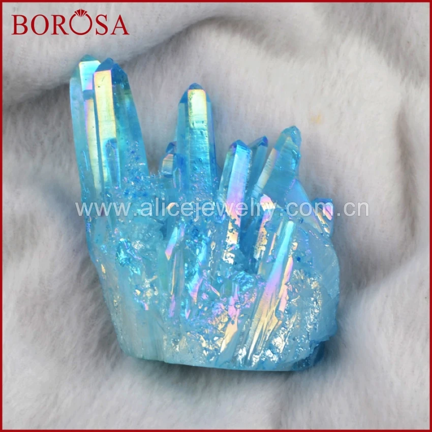 Радужный кристаллический кластер BOROSA 1 кг кварц Aura титановый кристалл лечебный