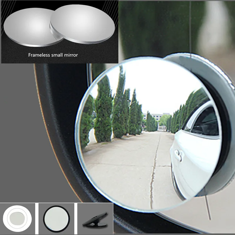 2pcs 360 Degree Car mirror Wide Angle Convex Blind Spot for BMW e46 e90 e39 f30 f10 e36 e60 x5 e53 f20 e34 x3 accessories | Автомобили и