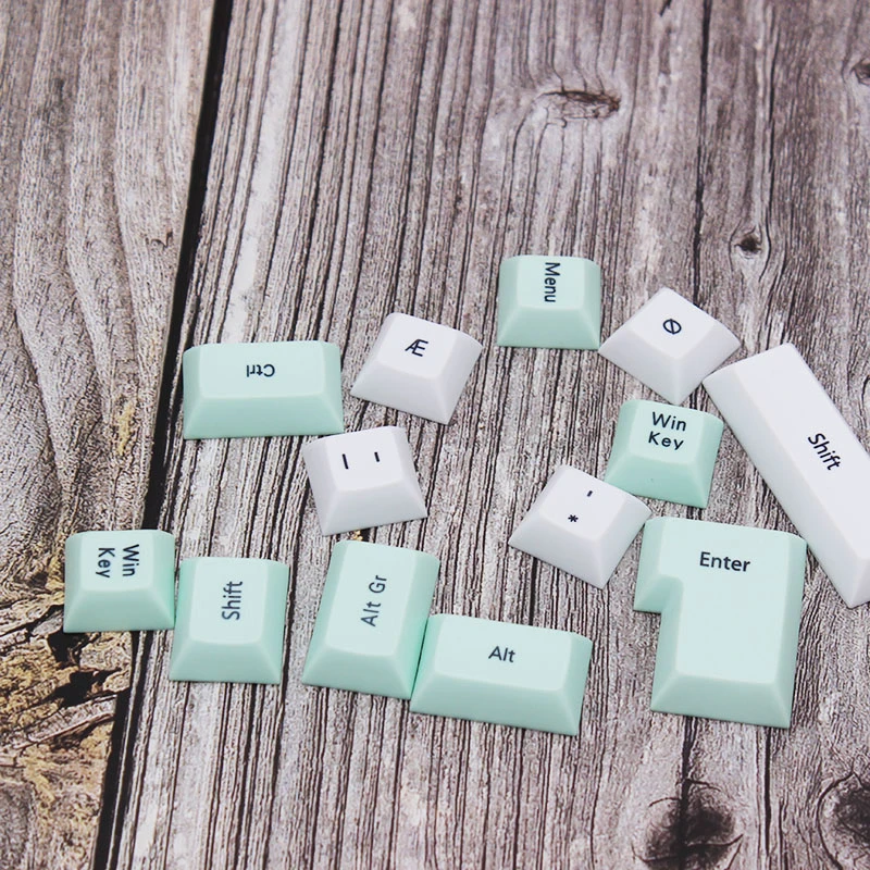 IDOBAO DSA скандинавский keycap Сублимация с использованием pbt красителя подходит для