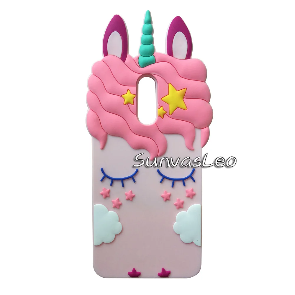 Pink Pretty Unicorn Для LG Q Stylo 4 Q710MS 3D Мягкий силиконовый чехол милый мультфильм животных резиновый чехол на заднюю панель мобильного телефона оболочка кожа для LG Q Stylus Plus - Цвет: Pink Pretty Unicorn