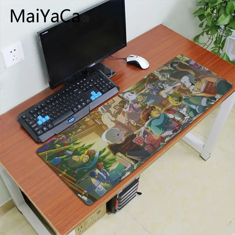 Lock Edge 30X70cm Maiyaca undertale, прочный резиновый коврик для мыши, большой коврик для мыши, компьютерный стол, коврик для игры, коврик для мыши - Цвет: Lock Edge 30X70cm