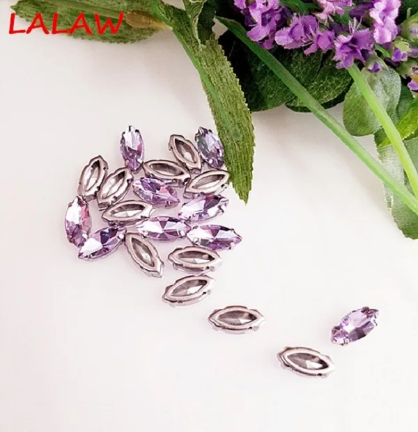 2018 новый продукт кристально фиолетовая форма конского глаза с толстой сталью для