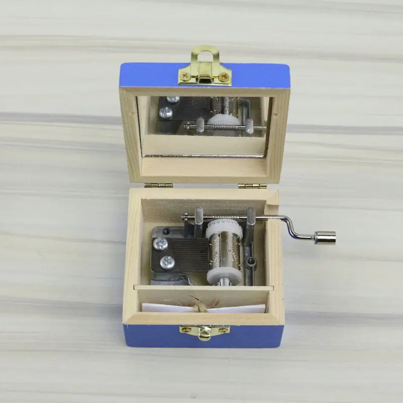 Музыкальная шкатулка с изображением голубого робота-кота музыкальная подарки на