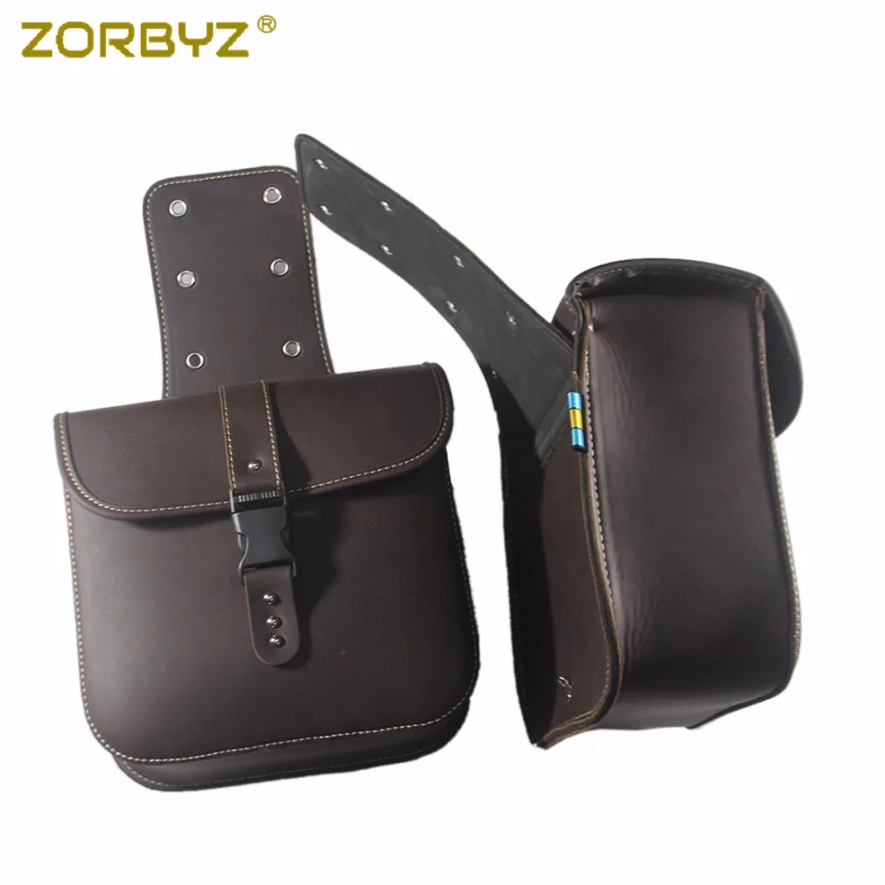 ZORBYZ 1 пара ретро искусственная кожа седельная сумка боковые сумки для