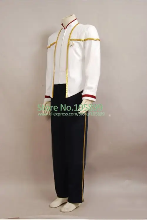 Star Trek восстание Немезида белый беспорядок платье форма костюм |