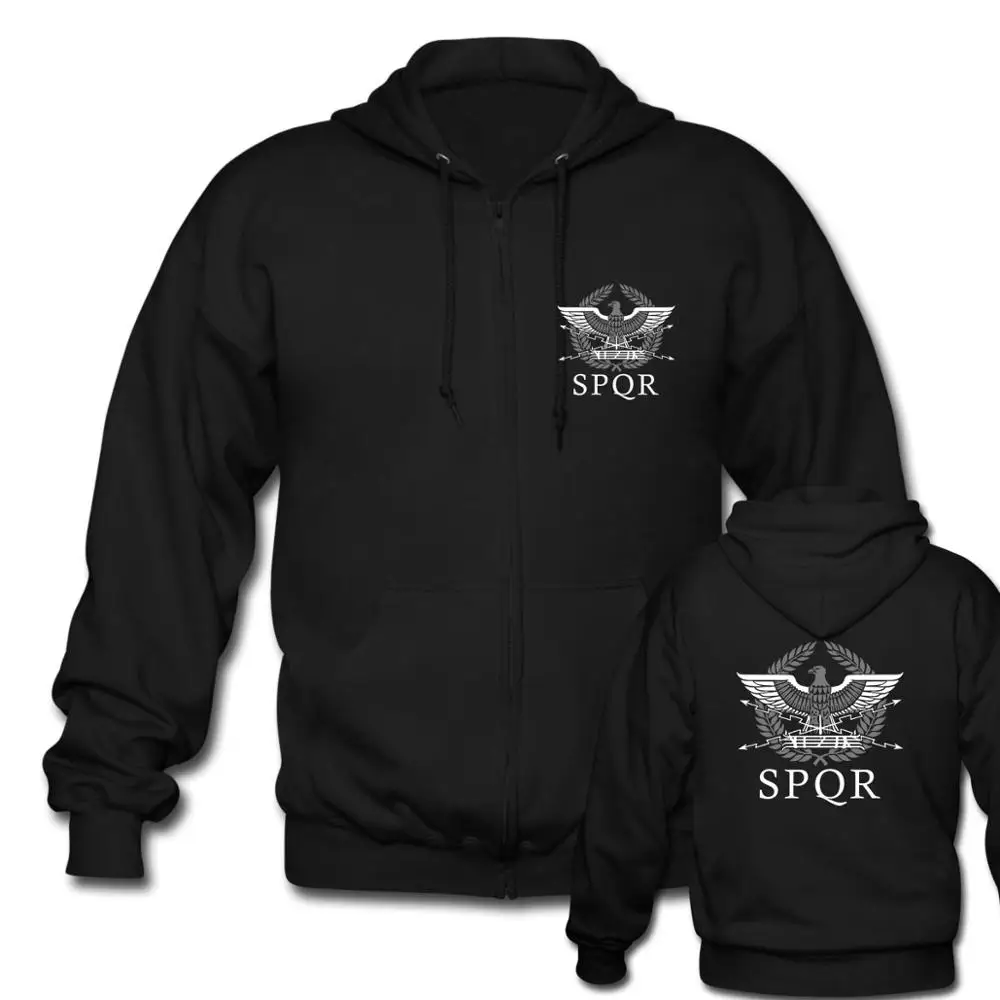 men black Толстовка с капюшоном на молнии, Германия, KSK, Норвегия, норвежский, Израиль, родезиан, Zimbabwe, SPQR, Римский Рим, JW GROM, Польша, сербийская полиция, спецназ - Цвет: men black