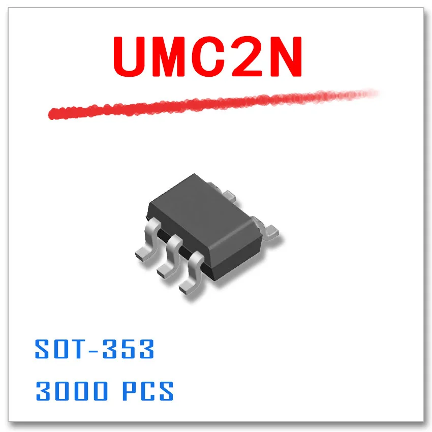 SMD UMC2N SOT353 3000 шт. NPN PNP Dual DTA124E add DTC124E | Электроника
