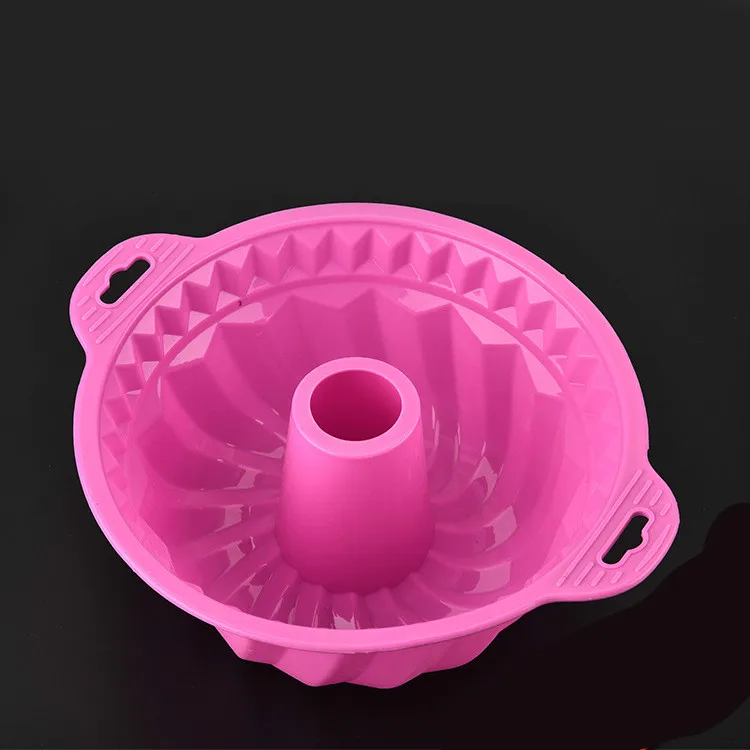 1 шт. силиконовые спиральный узор кекса шифон саварин плесень мусс домовой десерт