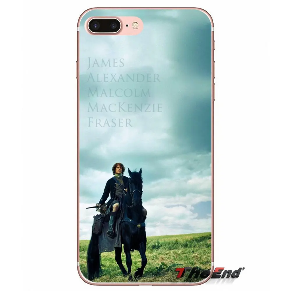 Чехол-накладка из ТПУ OUTLANDER TV Jamie Frasered для Sony Xperia Z Z1 Z2 Z3 Z5 compact M2 M4 M5 E3 T3 XA Aqua LG G4 G5 G3 G2