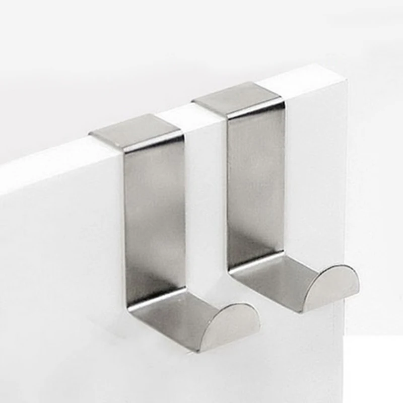 2 шт./лот клей из нержавеющей стали кухонный настенный держатель для двери крючок