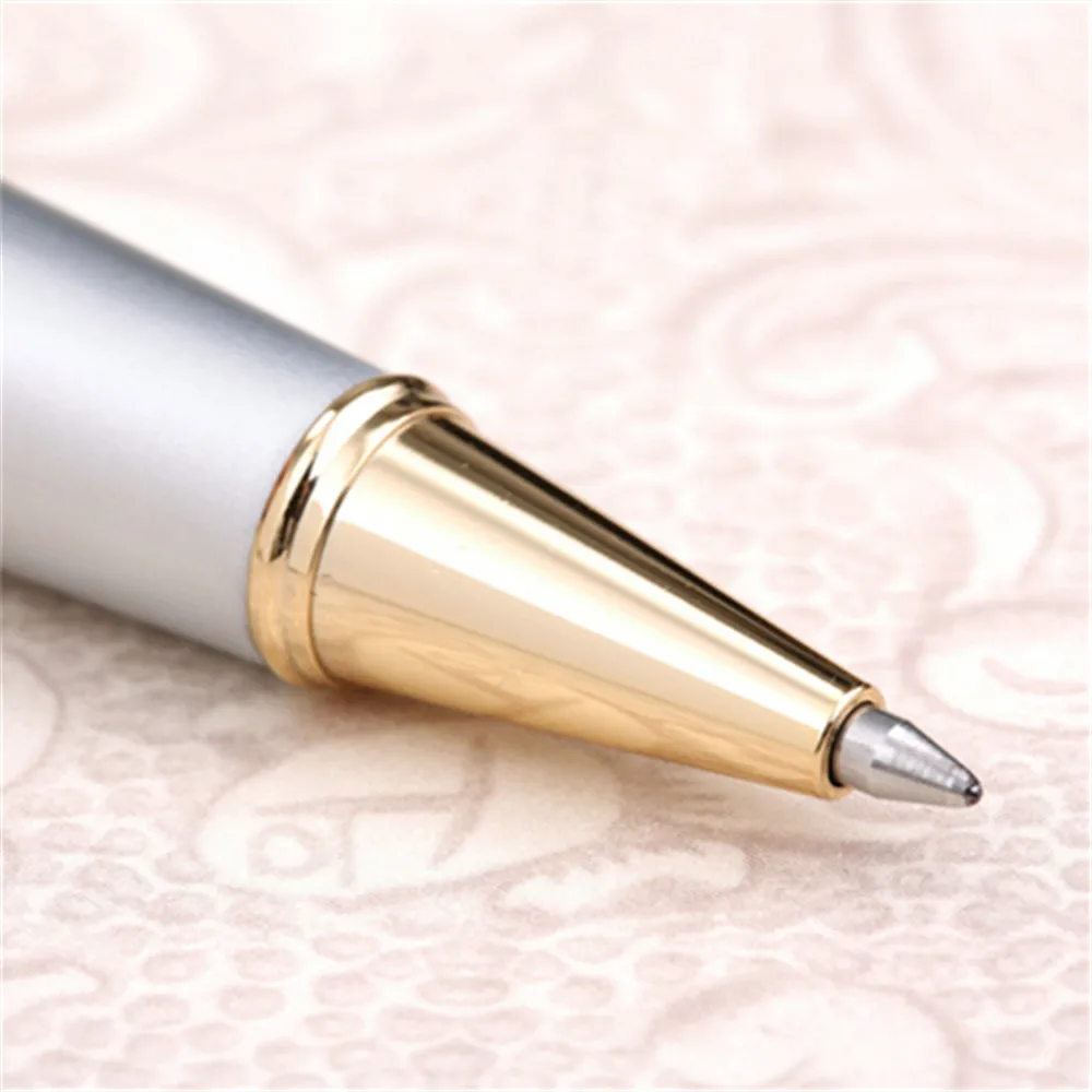 JINHAO 1000 перламутрово белая Роскошная бизнес ручка со средним наконечником