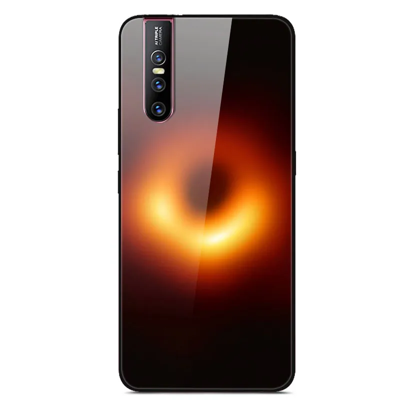 13 Чехол из закаленного стекла для Coque VIVO V15 Pro, чехол V 15, мягкий бампер, 3D Рисунок кошки, чехол для VIVO V15 Pro V15Pro V 15, чехол для телефона - Цвет: 13