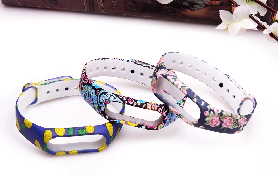 BOORUI Miband 2 аксессуары mi band 2 ремешок цветной специальный силиконовый ремешок для Xiaomi Mi Band 2 смарт-браслеты Smartband
