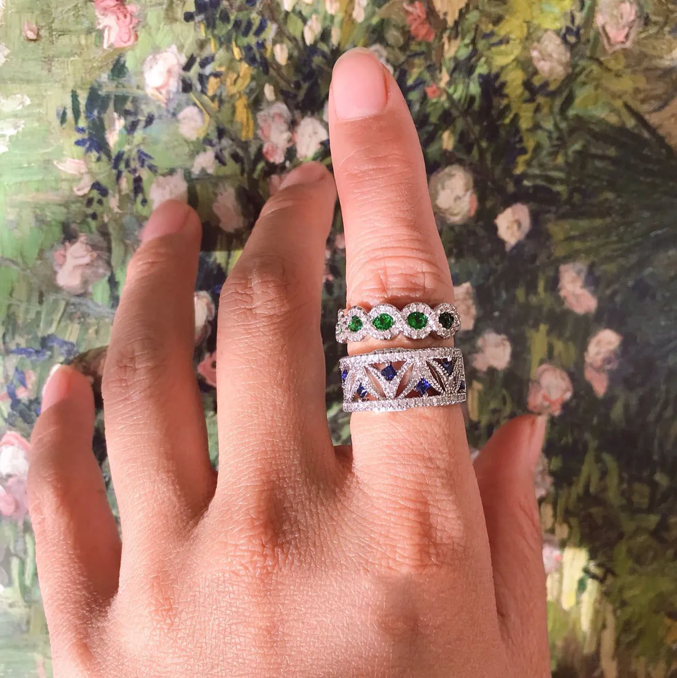 Изысканный камень месяца сентябрь 925 anillos SilverWedding вечерние/dinnerRings для женщин мужчин Голубой Кристалл Циркон лучшие подарки на день рождения