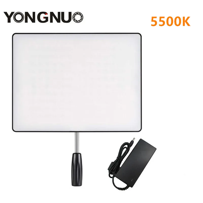 YONGNUO YN600 Air camera светодиодный свет видео с адаптером питания студийное Освещение 5500 K& 3200 K-5500 K YN600air для Canon Nikon DSLR - Цвет: Белый