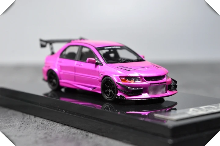Новый литой металл 1:64 Mitsubishi Evo Vii семь поколения переделка модель автомобиля