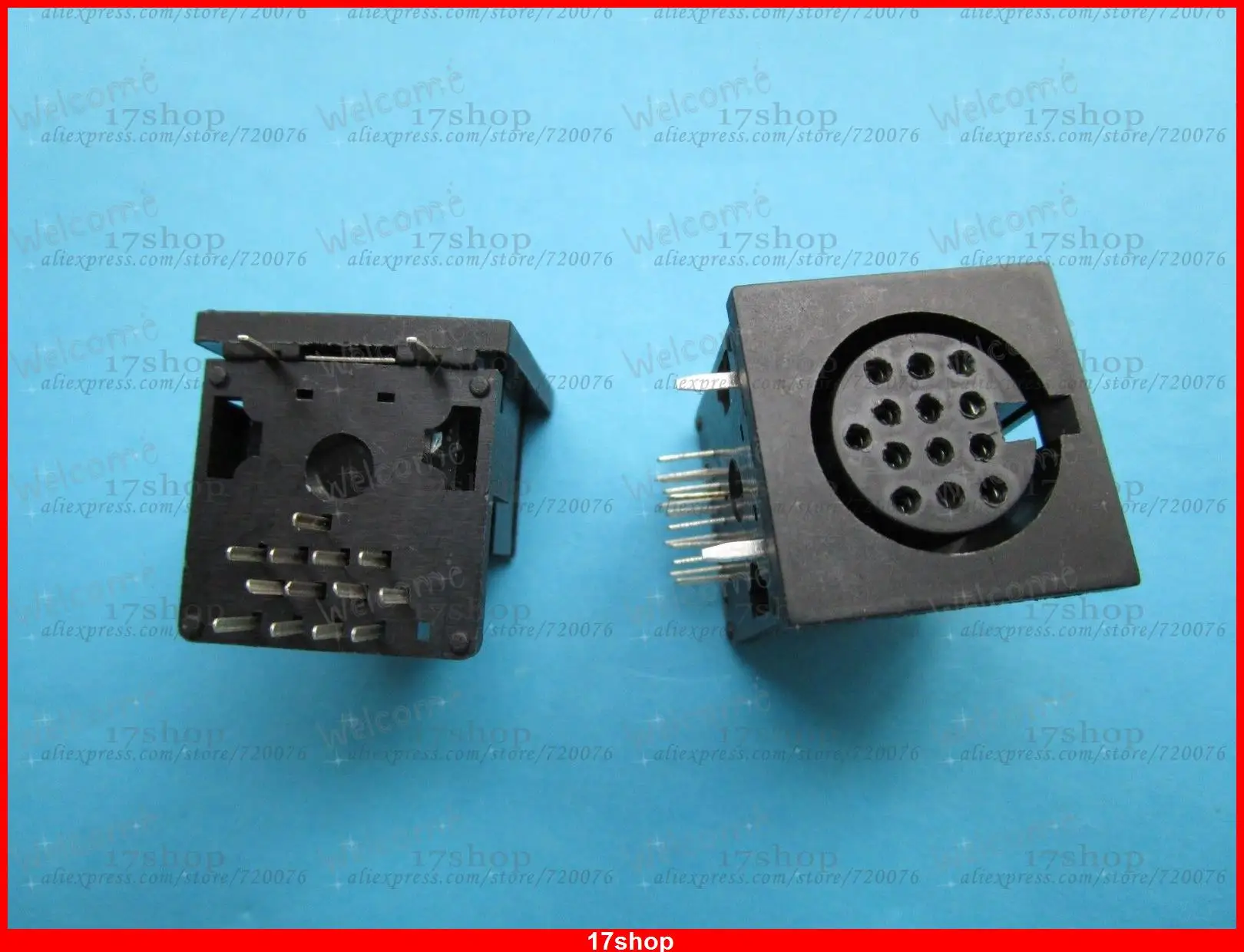 10 шт. DIN Jack 13 pin круговой разъем для крепления печатной платы|connector circular|connector 10connector