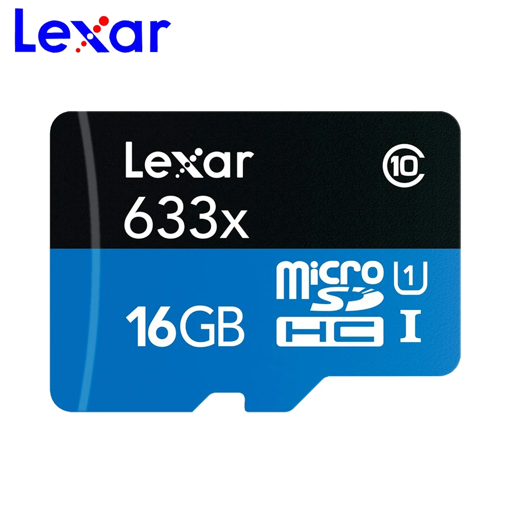Lexar 633X Micro SD de 32 Гб 128 Гб 64 Гб 256 ГБ tarjeta 512 Гб Micro SD de 16 Гб SD/tarjeta de memoria Flash TF 32 64 128 Гб microSD