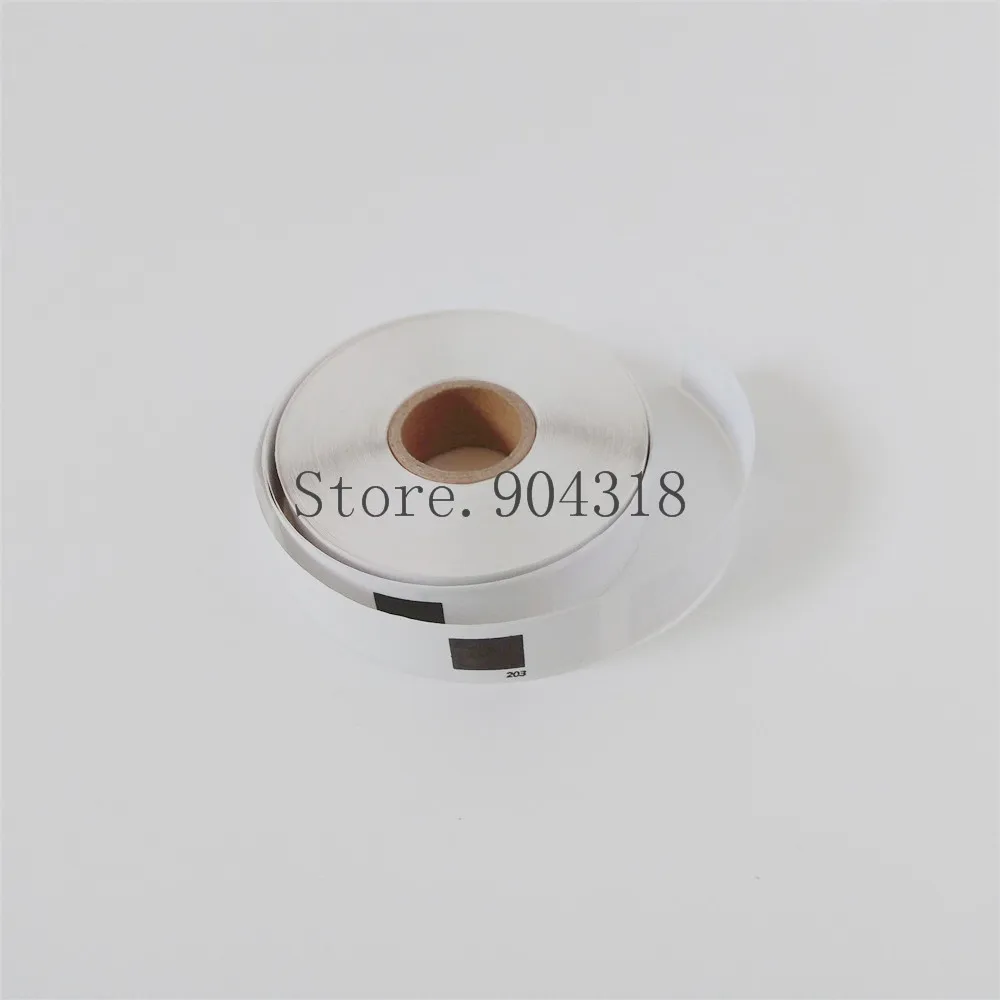 Совместимые Этикетки Brother DK 11203 18 x Rolls DK11203 1203 DK1203 17 мм 87 QL 570 580 700 720 1050 1060 |