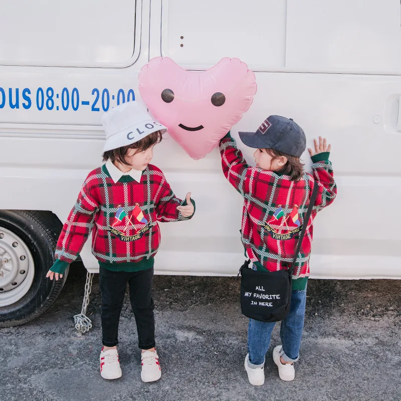 2019 свитера для мальчиков весенний свитер Кардиган детские тонкие Круглый