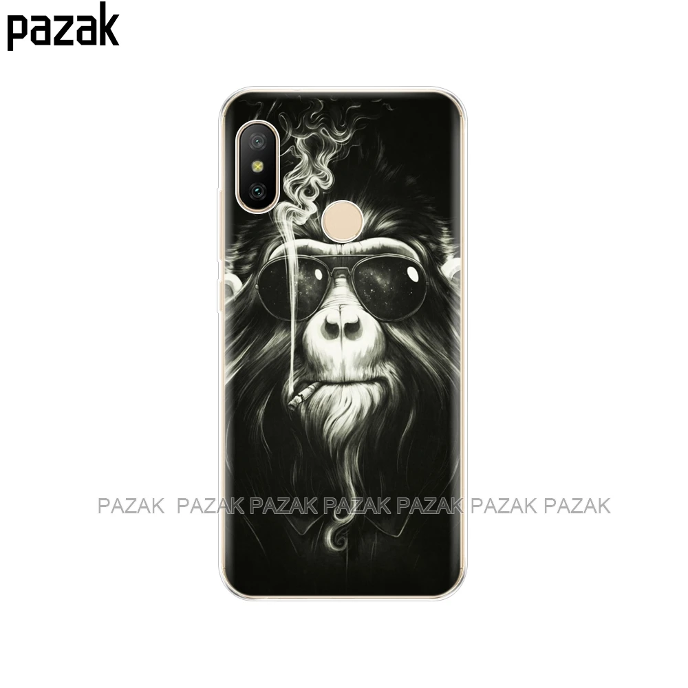 34384 Силиконовый чехол для Xiaomi mi A2 LITE, чехол s, полная защита, мягкая задняя крышка из ТПУ, чехол для телефона для Xio mi A2 LITE, бампер Coque pop - Цвет: 34384