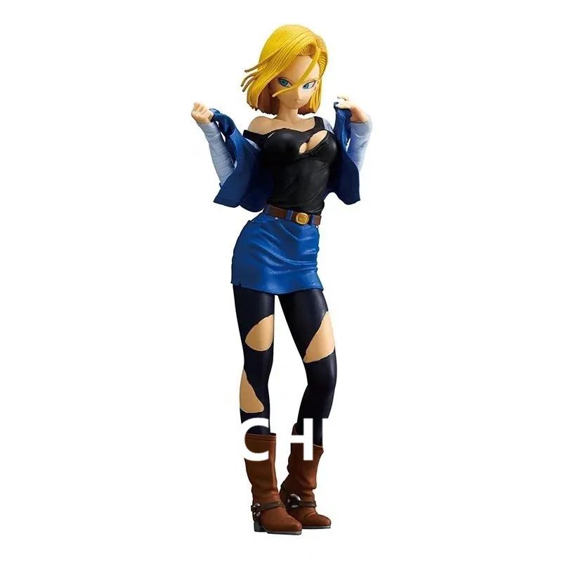 2 вида цветов DRAGON BALL Android 18 криллин жена ПВХ фигурка Коллекционная модель игрушки