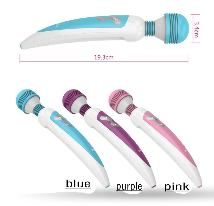 LEten AV вибратор multi скорости волшебная палочка супер сильным silent импульсов USB