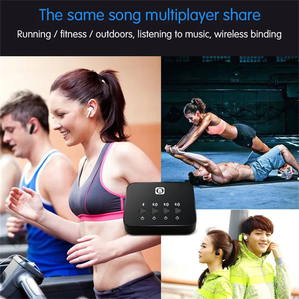 Bluetooth ресивер VOBERRY адаптер для аудио один три стерео музыкальный Bluetooth|Адаптеры и